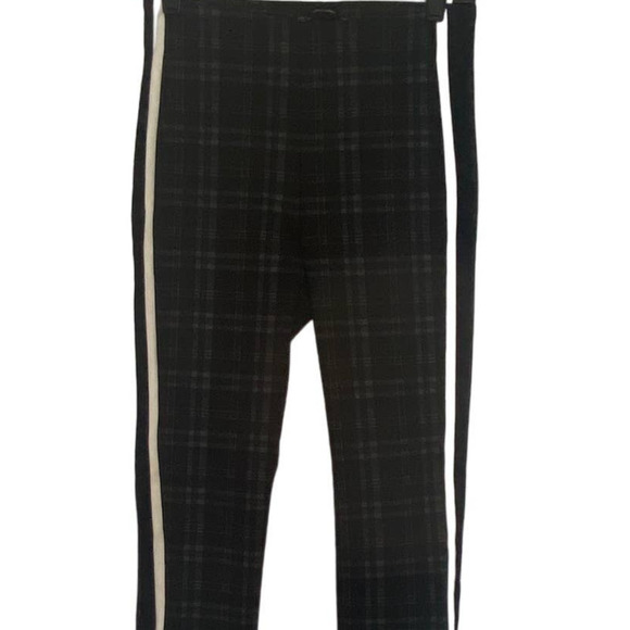 ZARA Trafaluc Collection Black & Gray Plaid Pants - Picture 8 of 11